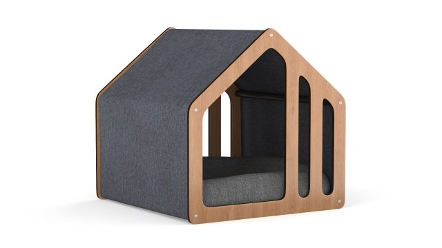 Pet house Model 3D .c4d .max .obj .3ds .fbx .stl .blend 