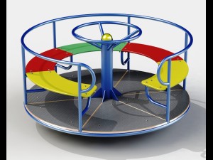 carousel 3D-Modell