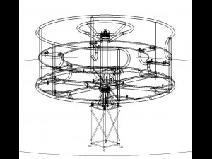 carousel 3D Model