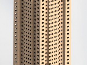 dubai - jbr residence building 3D Model