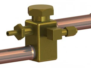 випускний сервісний клапан 3D Модель