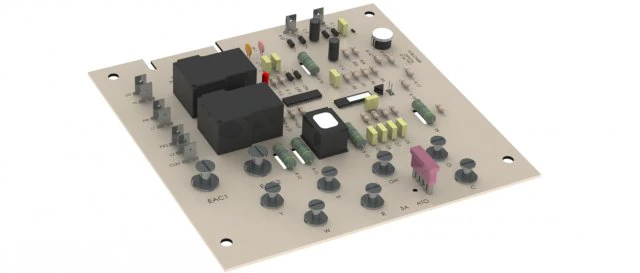generic circuit board 3D Model .c4d .max .obj .3ds .fbx .stl .blend 