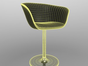 arm chair 3D-Modell