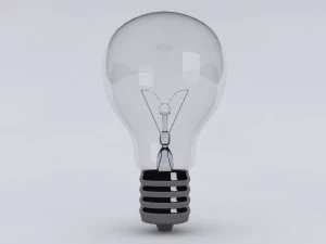 lampadina Modello 3D