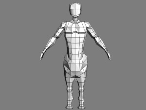 horse man Model 3D