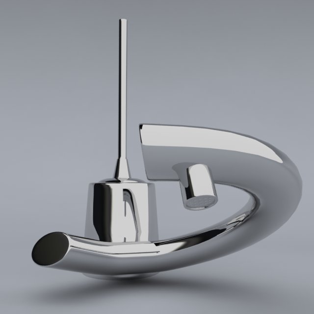 water tap 3D 模型 .c4d .max .obj .3ds .fbx .stl .blend 