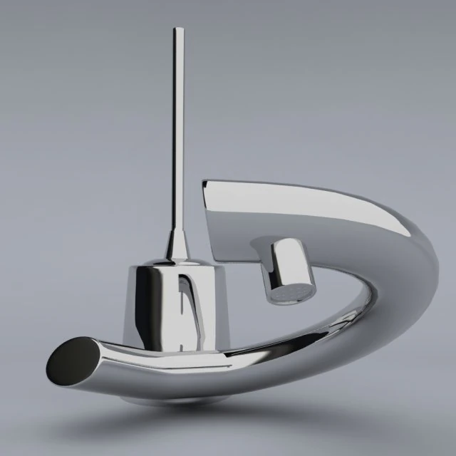 water tap 3D Model .c4d .max .obj .3ds .fbx .stl .blend 