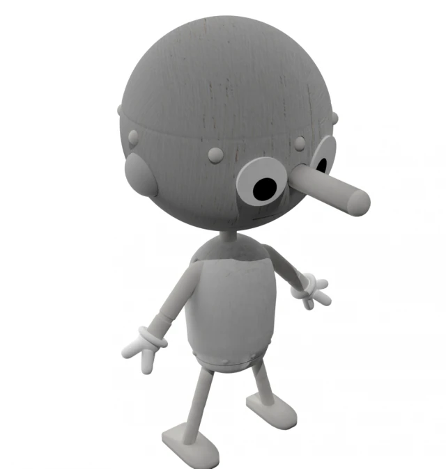 pinocchio 3D Model .c4d .max .obj .3ds .fbx .stl .blend 