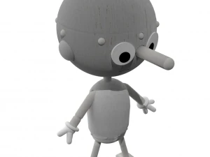 ピノキオ 3Dモデル