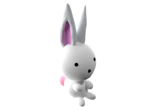 Easter bunny 3D Model