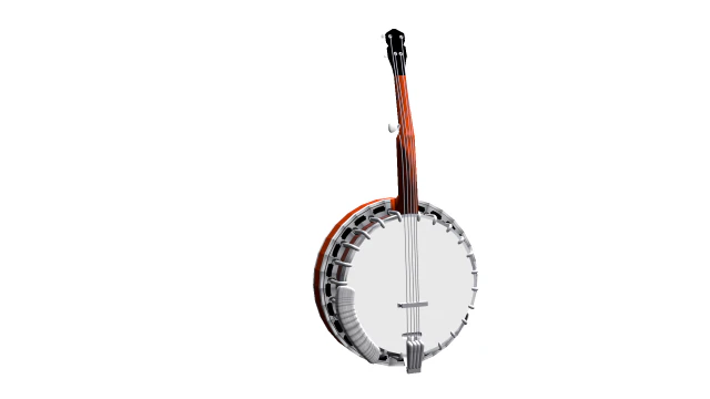 jaaps banjo 3D Model .c4d .max .obj .3ds .fbx .stl .blend 