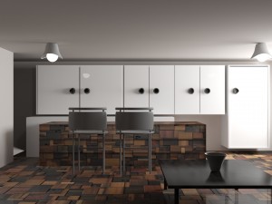 living room Modèle 3D