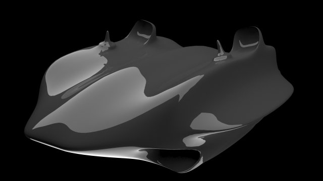 spacecraft 3D Model .c4d .max .obj .3ds .fbx .stl .blend 