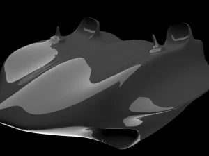 Raumfahrzeug 3D Modell