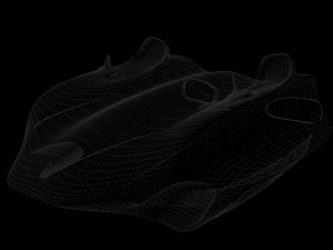 spacecraft 3D Model