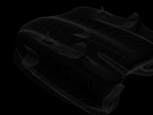 宇宙船 3Dモデル