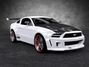 ford mustang gt-r 2010 3D Model