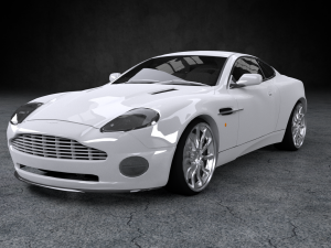 aston martin vanquish v12 3D Модель