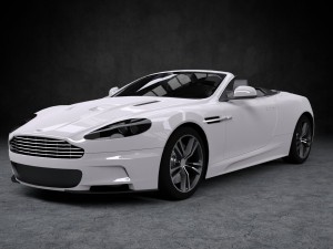 aston martin volante 2012 Modèle 3D