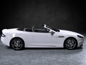 aston martin volante 2012 Model 3D