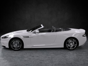 aston martin volante 2012 Model 3D