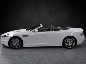 aston martin volante 2012 3D Model