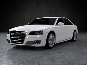 audi a8 2012 3Dモデル