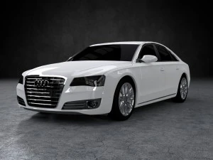 audi a8 2012 3D Model