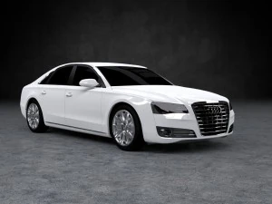 audi a8 2012 3D Model