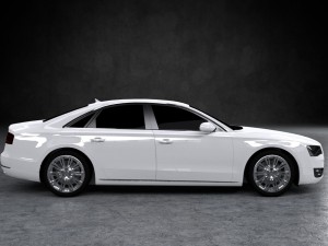 audi a8 2012 Modelo 3D