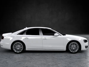 audi a8 2012 3D Model