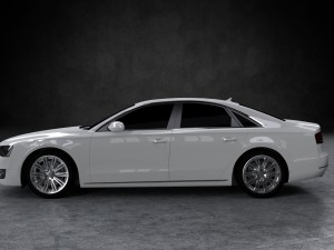 audi a8 2012 Modelo 3D