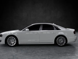 audi a8 2012 3D Model