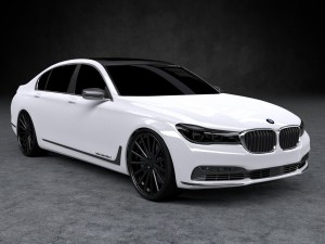 bmw 740li 2016 3D मॉडल