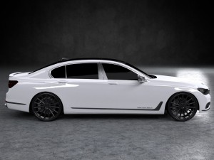 bmw 740li 2016 3D मॉडल