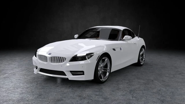 bmw z4 2013 3D Model .c4d .max .obj .3ds .fbx .stl .blend 