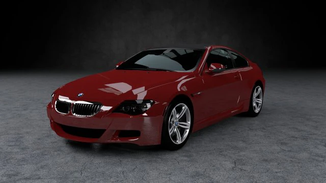 bmw m6 2010 3D Model .c4d .max .obj .3ds .fbx .stl .blend