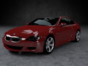 bmw m6 2010 Modèle 3D