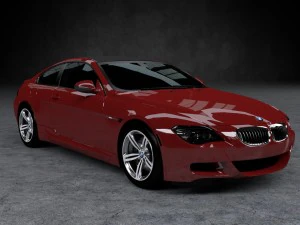 bmw m6 2010 3D Model