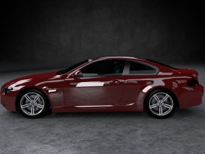bmw m6 2010 3D मॉडल