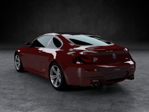bmw m6 2010 3D मॉडल