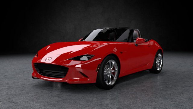 mazda mx-5 2016 3Dモデル .c4d .max .obj .3ds .fbx .stl .blend 