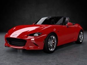 mazda mx-5 2016 3D 모델