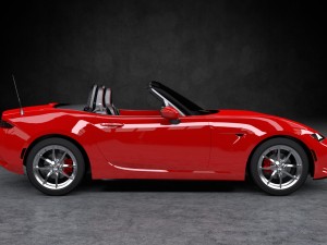 mazda mx-5 2016 3Dモデル
