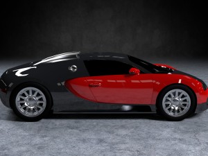 bugatti veyron 2009 3D 모델