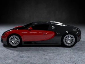 bugatti veyron 2009 3D Model