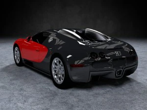 bugatti veyron 2009 3D Model