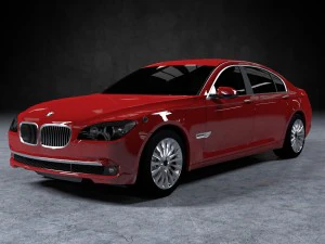 bmw760li 2011 Modello 3D