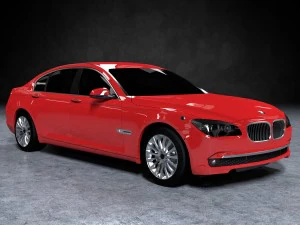 bmw 760li 2011 3D Model