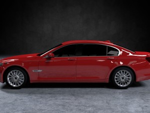 bmw 760li 2011 Model 3D